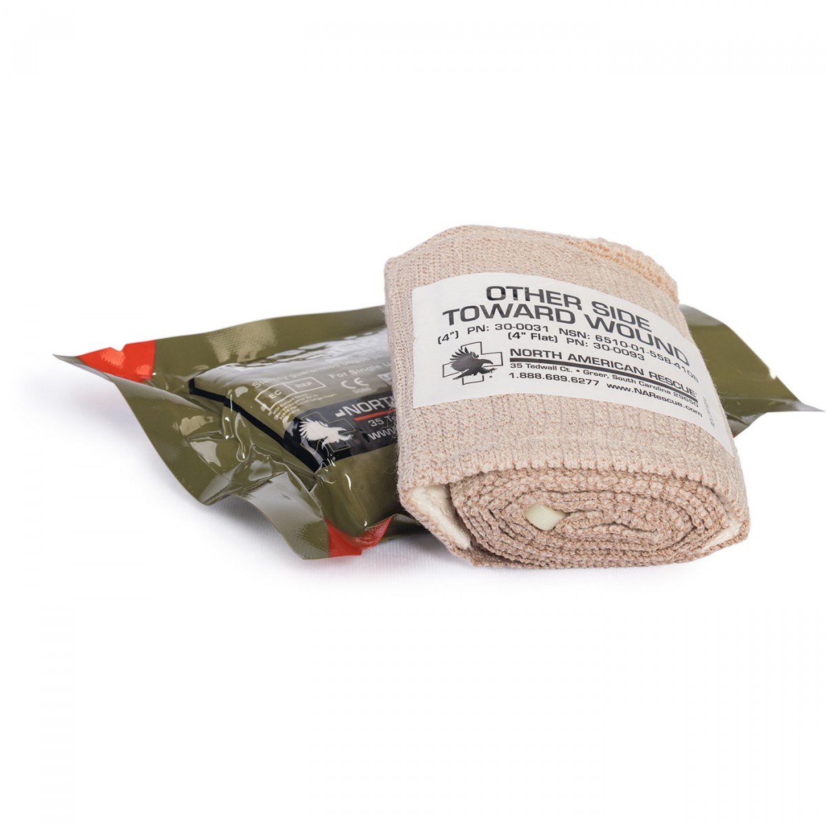 NAR Flat Emergency Trauma Dressing (ETD) 4"