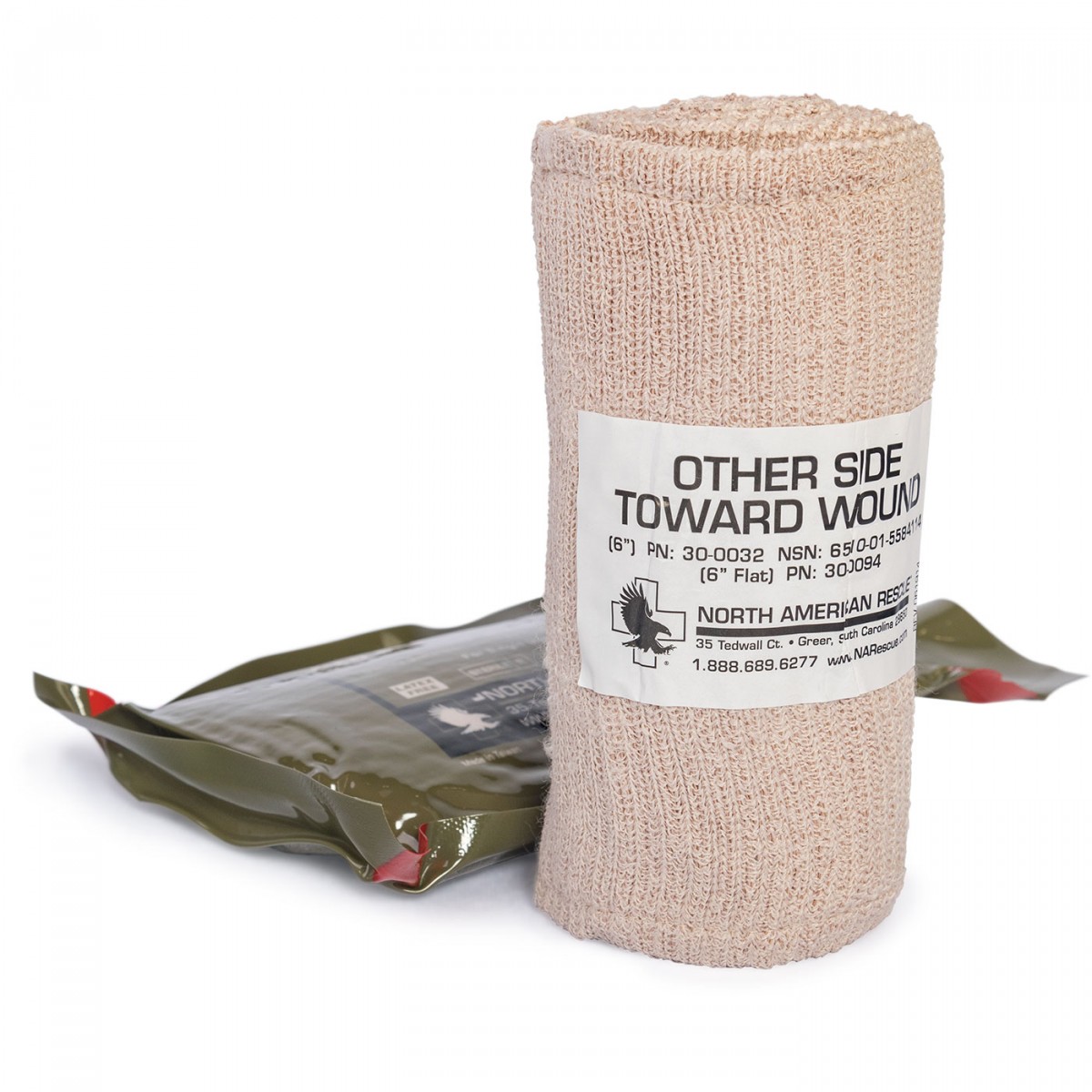 NAR Flat Emergency Trauma Dressing (ETD) 6"