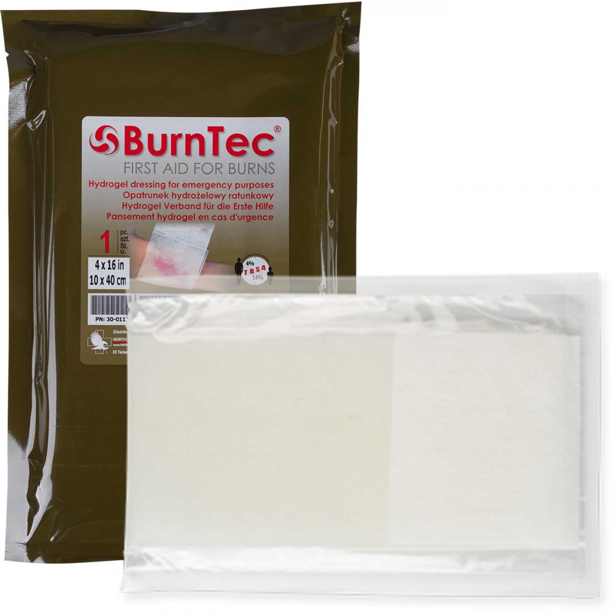 NAR Burntec Burn Dressing 4"x 16"