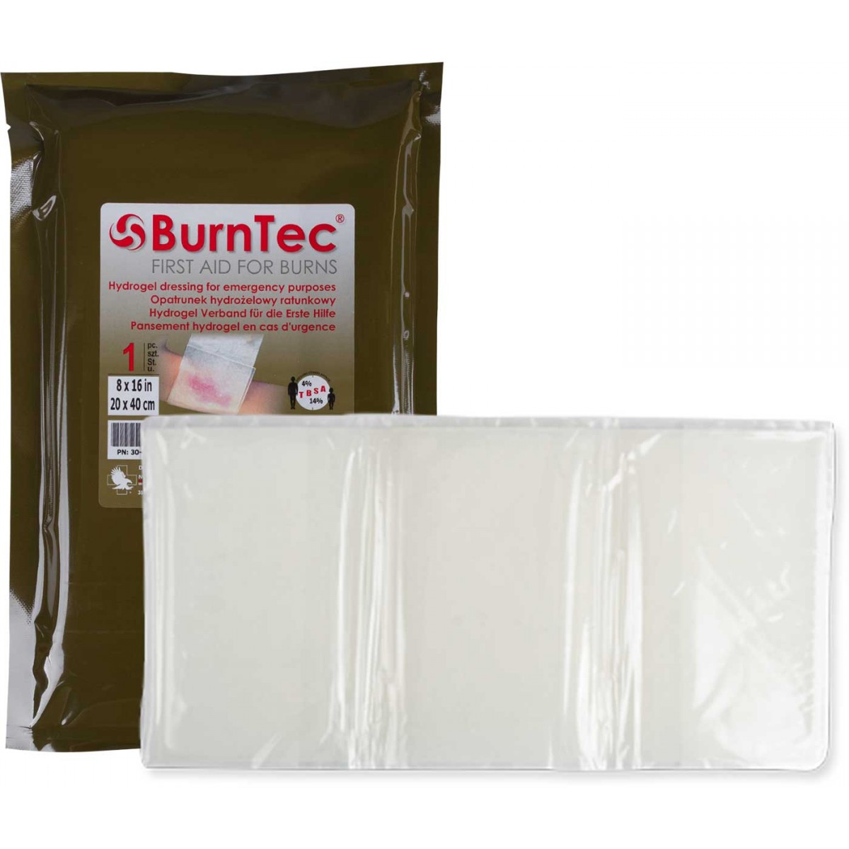NAR Burntec Burn Dressing 8"x 16"