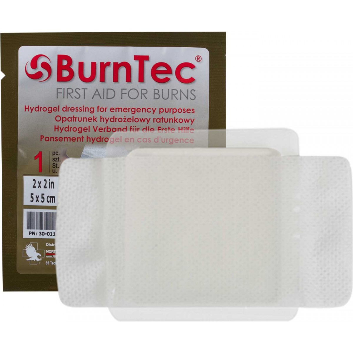 NAR Burntec Burn Dressing 2"x 2"