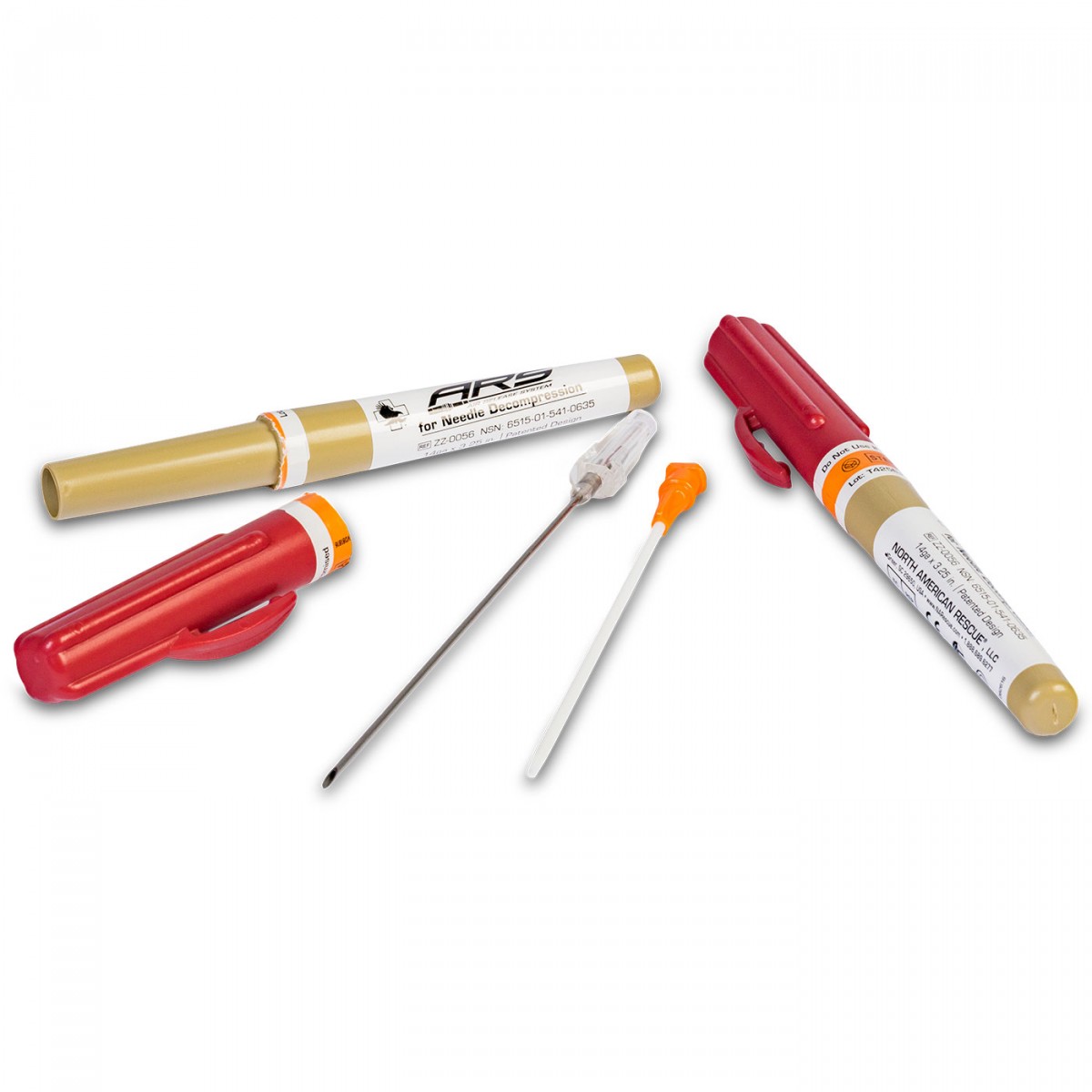 NAR ARS for Needle Decompression (14 gauge x 3.25")